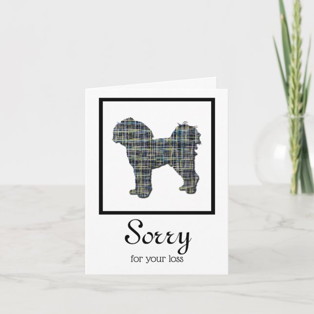 Tarjeta de Mascota Cavapoo Dog (Anverso)