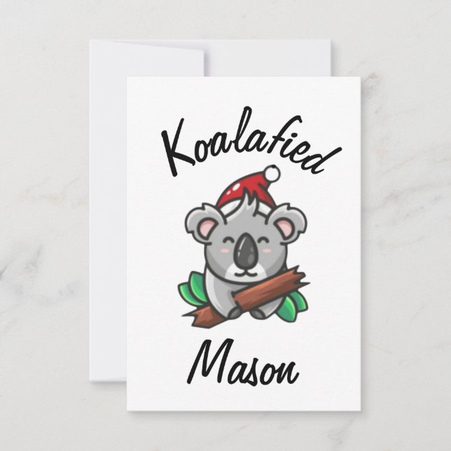 Tarjeta de Mason Koalafied (Anverso)