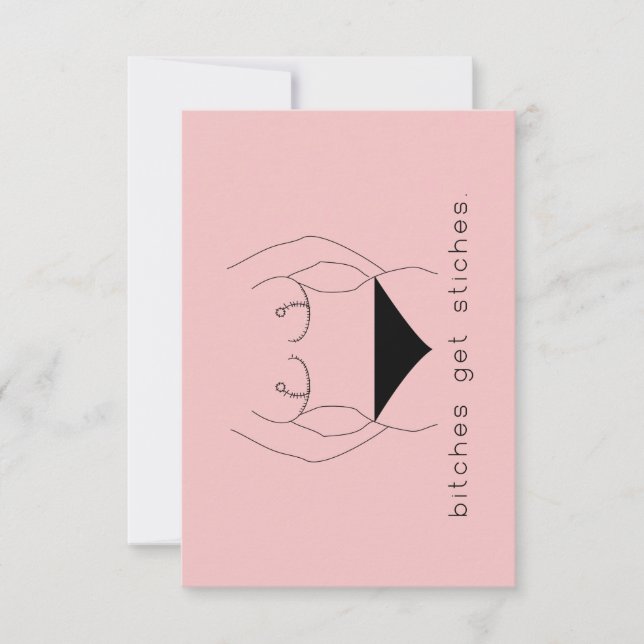 Tarjeta de mastectomía (Anverso)