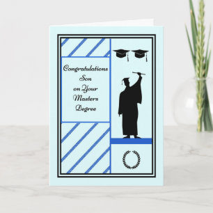 Tarjeta de máster para hijo dos