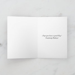 Tarjeta de materias de creatividad