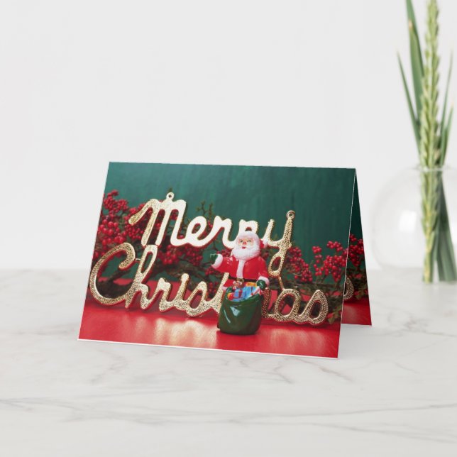 Tarjeta de matrimonio para Navidades (Anverso)