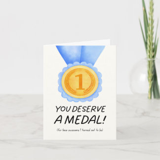 Tarjeta de Medalla para Mamá