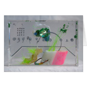 Tarjeta de medios mixtos Geek Gem K7 1986