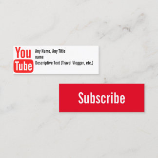 Tarjeta de medios sociales básica