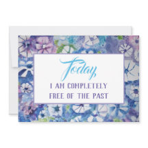 Tarjeta de Meditación de Afirmación de Oración de