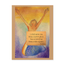 Tarjeta de meditación sobre la gratitud