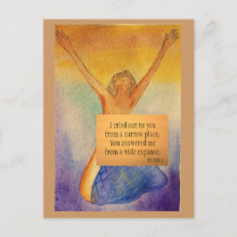 Tarjeta de meditación sobre la gratitud