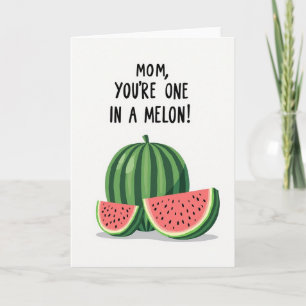 Tarjeta de Melón Madre Única en un Millón