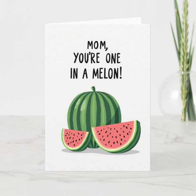 Tarjeta de Melón Madre Única en un Millón (Anverso)