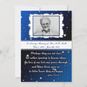 Tarjeta de memoria Bereavement Estrella de Eskimo
