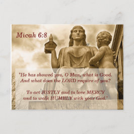 Tarjeta de memoria de versiones de la biblia Micah