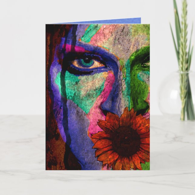 Tarjeta de memoria pintada (Anverso)