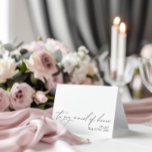 Tarjeta de mensaje "A la doncella de honor del día<br><div class="desc">Marque el campo "Marca de logotipo y creador independiente" y marque la casilla si no desea que el logotipo aparezca en la tarjeta. Diseñado para coordinar con para la Colección Invitación a Boda "Chloe". Vea el enlace de la colección en esta página para ver todos los elementos coincidentes de este...</div>
