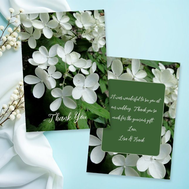 Tarjeta de Mensaje de Agradecimiento de Flores de  (Subido por el creador)