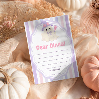 Tarjeta de mensaje de cápsula del tiempo de Spooky
