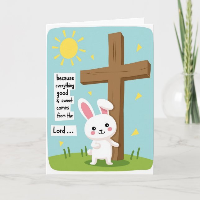 Tarjeta de Mensaje de Dulces Bendiciones (Anverso)