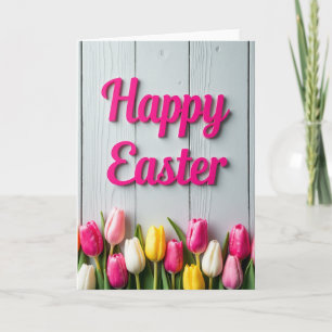 Tarjeta de Mensaje de Flor de Primavera