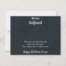 Tarjeta de Mensaje de Joyería para Novia