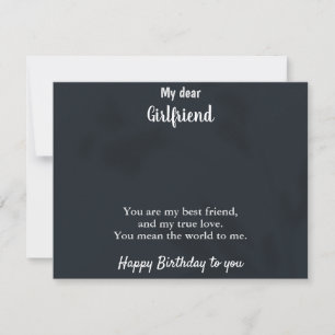 Tarjeta de Mensaje de Joyería para Novia
