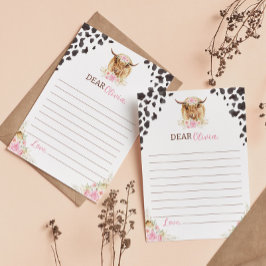 Tarjeta de mensaje de nota de la cápsula de cumple