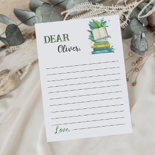 Tarjeta de mensaje de nota de la cápsula de tiempo