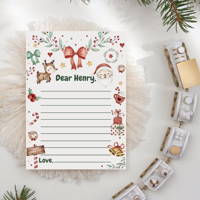 Tarjeta de mensaje de nota de Santa Capsule para n (Subido por el creador)