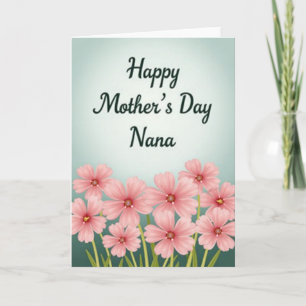 Tarjeta de Mensaje del Día de la Madre con Aroma a