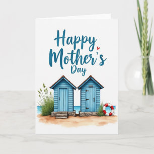 Tarjeta de Mensaje del Día de las Madres Costeras