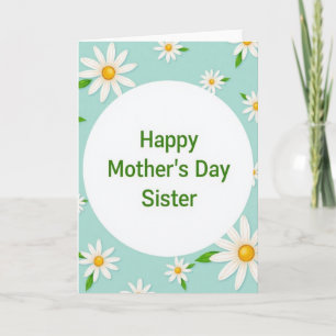 Tarjeta de Mensaje del Día de las Madres Verdant