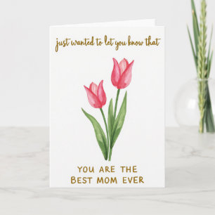 Tarjeta de Mensaje Floral Dorado