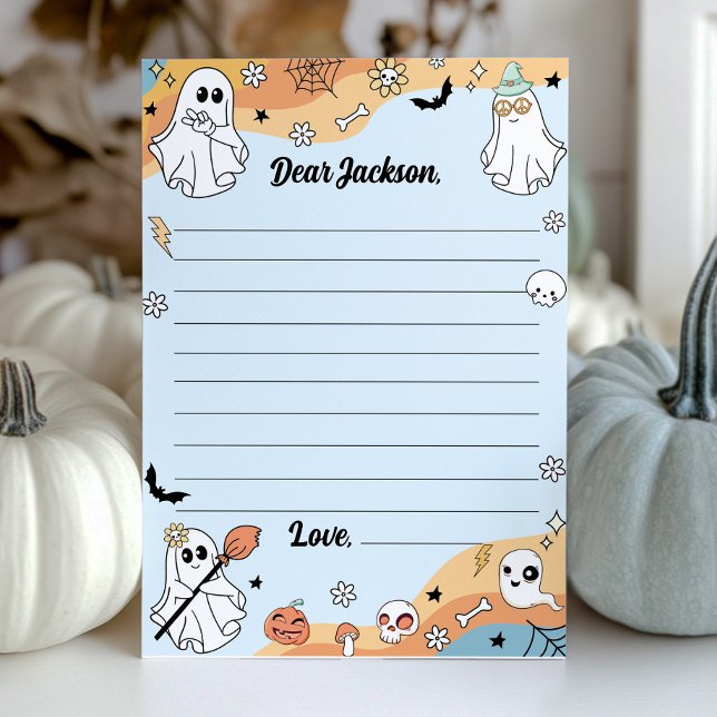 Tarjeta de mensaje Groovy Ghost Time Capsule Note (Subido por el creador)