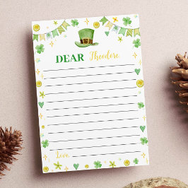 Tarjeta de mensaje Lucky One Time Capsule Note