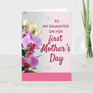 Tarjeta de Mensaje para el Primer Día de la Madre