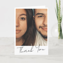 Tarjeta de Mensaje Personalizado con Foto con Letr