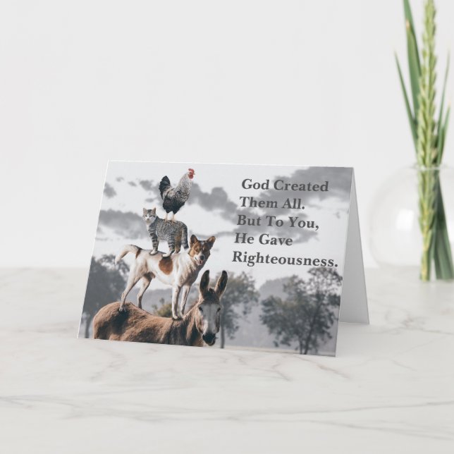 Tarjeta de mensaje profética para llamar (Anverso)