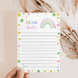 Tarjeta de mensaje Rainbow Lucky One Time Capsule