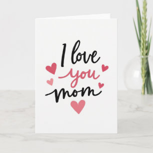 Tarjeta de Mensaje Te Amo Mamá