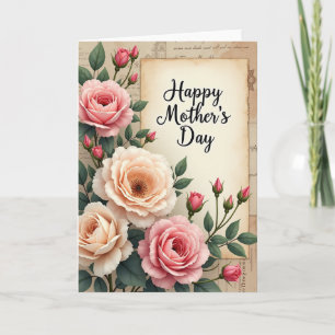 Tarjeta de Mensaje Tierno para el Día de la Madre