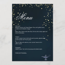 TARJETA DE MENÚ ALADDIN