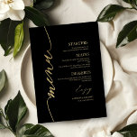 Tarjeta De Menú Boda De Guiones De Fancy Para Plac<br><div class="desc">Una carta de boda de caligrafía de moda sencilla. Yo ofrezco un servicio de personalización gratuito,  si tienes alguna pregunta o petición especial,  por favor no dudes en contactarme.</div>