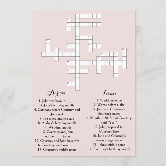 Tarjeta de menú de Davis + Harper (Anverso)