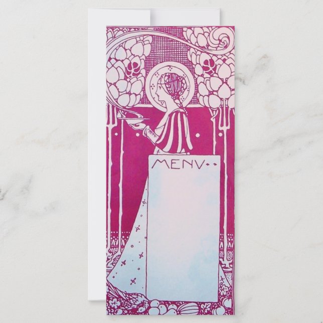 TARJETA DE MENÚ L RACK DEL RESTAURANTE (Anverso)