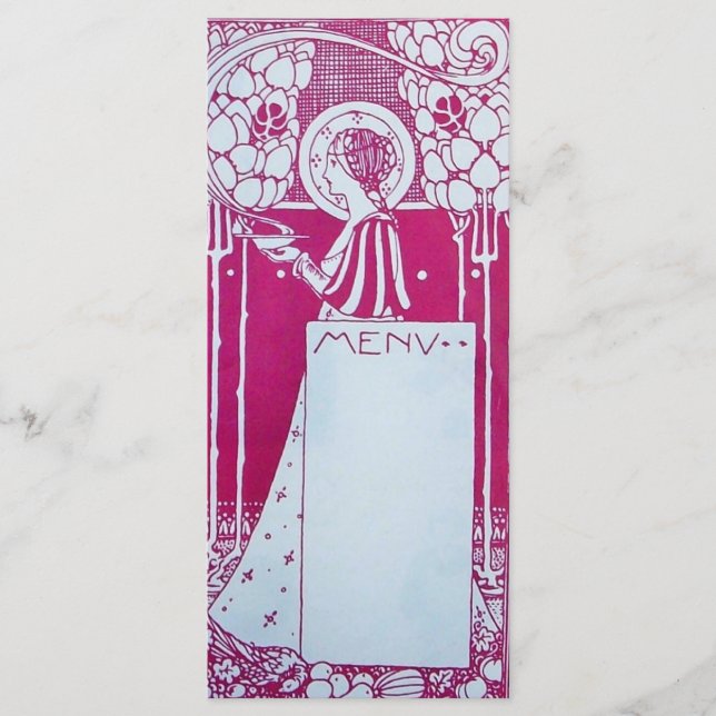 TARJETA DE MENÚ L RACK DEL RESTAURANTE (Anverso)