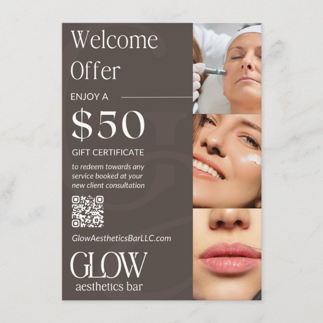 Tarjeta de menú plana de 4,5" x 6,25" (Anverso)