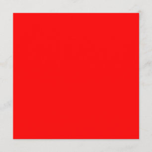 Tarjeta de menú Red Square