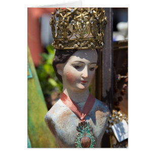 Tarjeta de mercadillo para pulgas