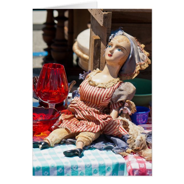 Tarjeta de mercadillo para pulgas (Frente)