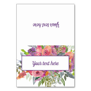 TARJETA DE MESA