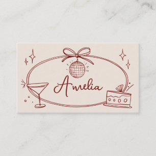 TARJETA DE MESA